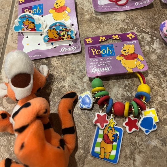 Pooh Dead stock Hair accessories from the 1990’s Disney - Picture 2 of 6